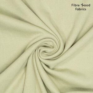 Boordstof rib collar green