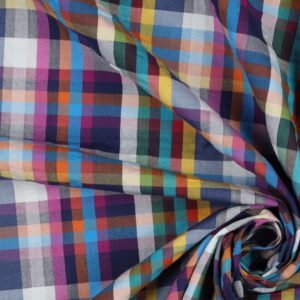 Bio Jacquard Alb Stoffe Picknick - waffles knit vanilla/black