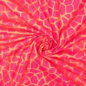 Cotton giraffe pink