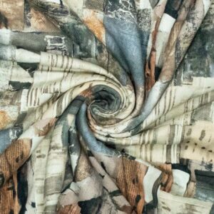 Cotton patchwork naturals