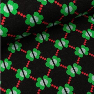 Jacquard Alb Stoffe Like me green