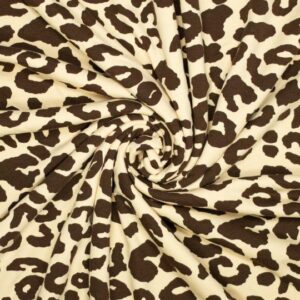 Heavy jogging biologisch leopard brown
