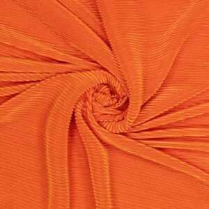 Plissé orange