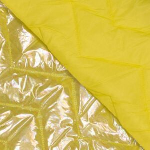 Woven quilted Zigzag Yellow