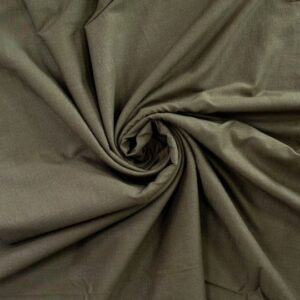 Woven viscose/linnen stretch olive