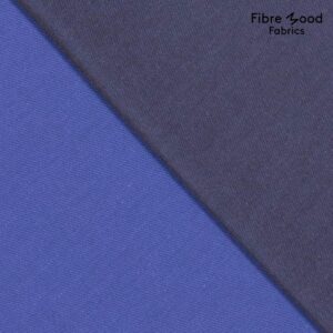 Viscose poplin stretch leaves black