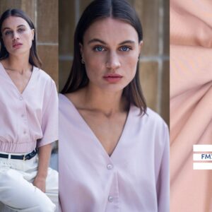Woven lyocell/pl peach whip 560